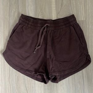 H&M brown comfy shorts